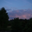 Chmury... i zachód słońca